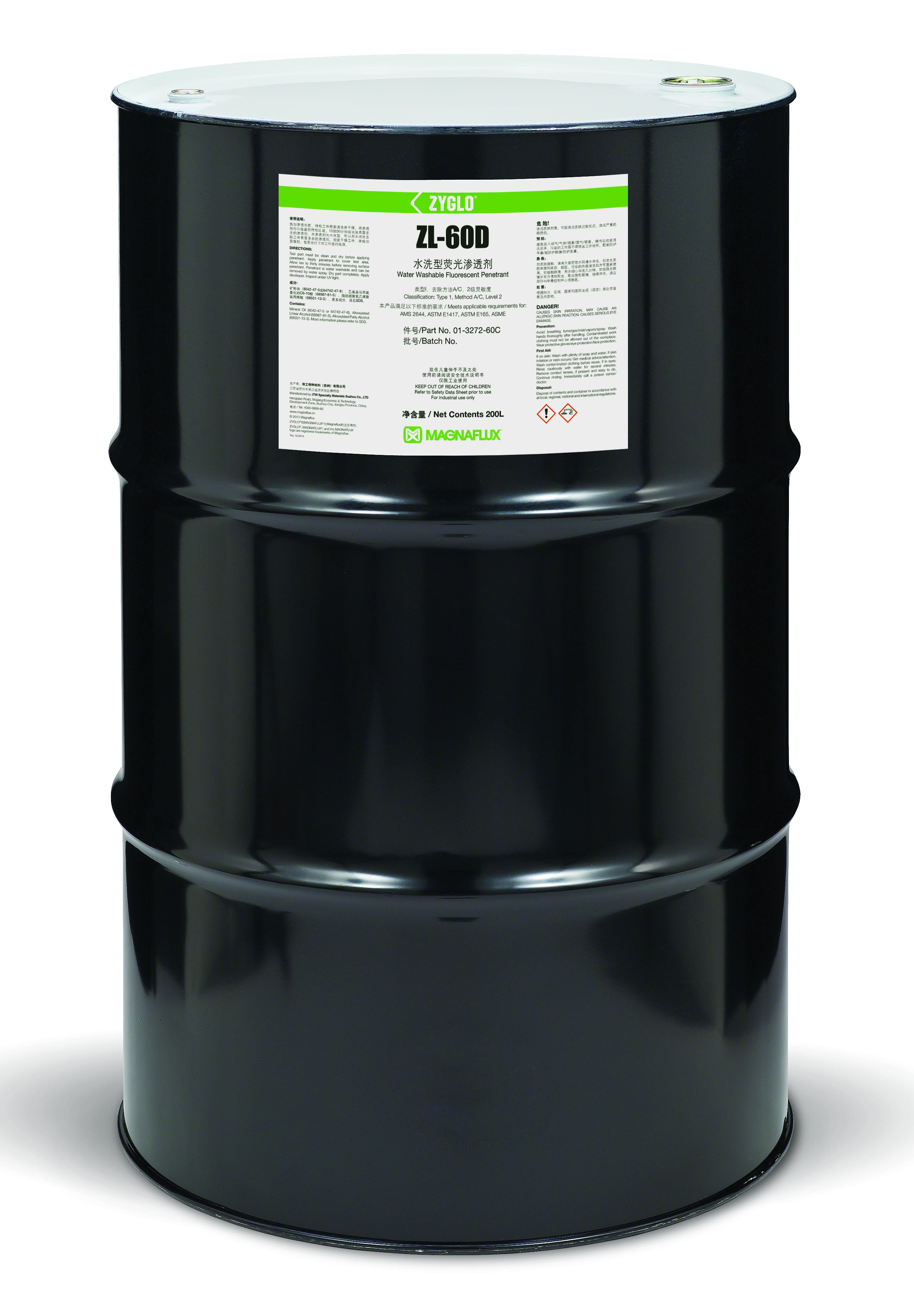 Magnaflux Liquid Penetrant ZL-60D